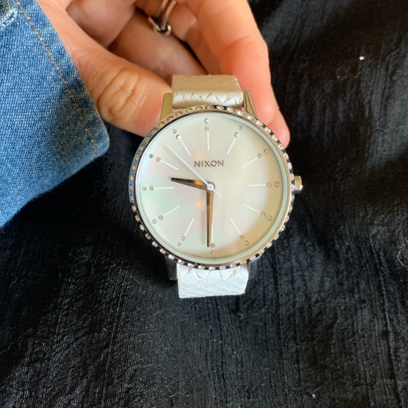 Nixon \'Kensington\' Watch White Snake main image 4